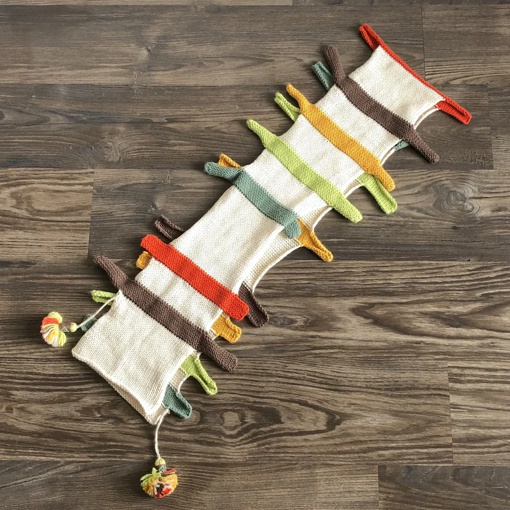 Little Journeys Chicago Alpaca Blend Scarf Quirky Eclectic Boho Multicolor